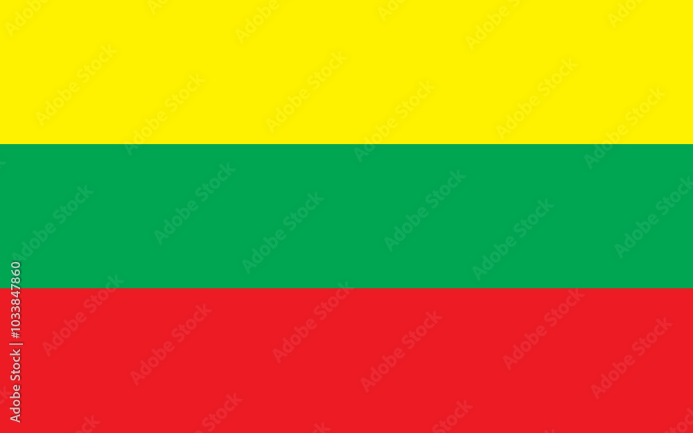 Vector Lithuania flag, Lithuania flag illustration, Lithuania flag picture, Lithuania flag image. Vector Lithuania flag, Lithuania flag illustration, Lithuania flag picture, Lithuania flag image.