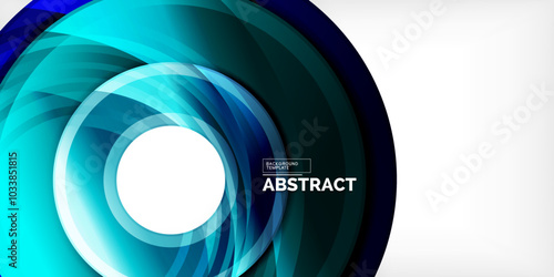 Circles, round elements, ring shapes premium background. Vector Illustration For Wallpaper, Banner, Background, Card, Book Illustration, landing page