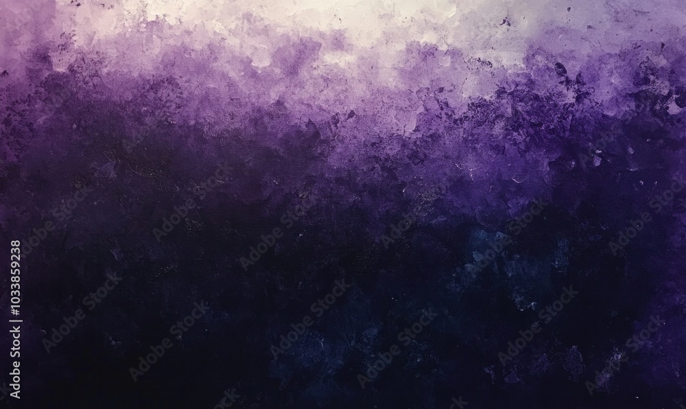 Obraz premium Abstract Purple Textured Gradient Painting