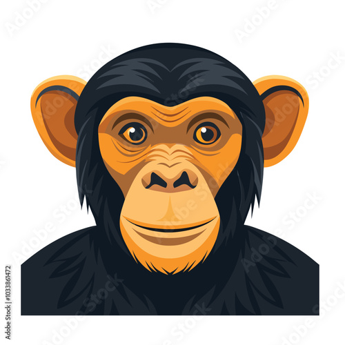 chimpanzee best vector design ai eps file download