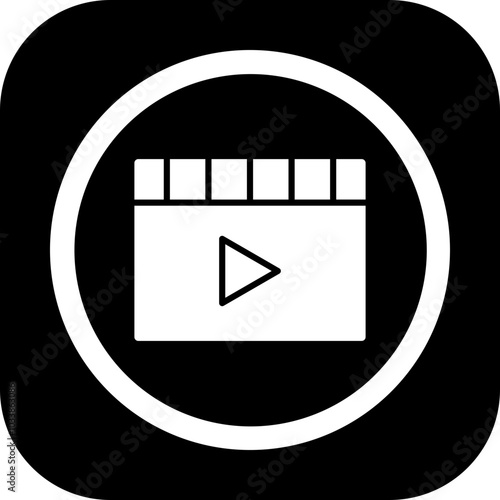 Clapperboard Icon Design