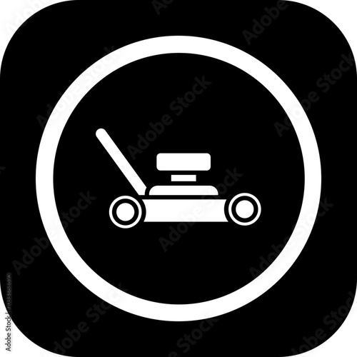 Lawnmower Icon Design