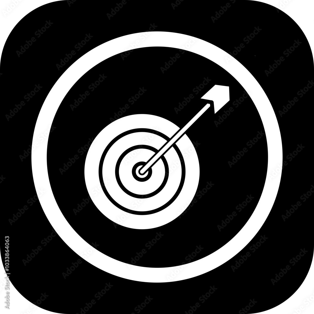 Dart Board Icon Design Dart Board Icon Design