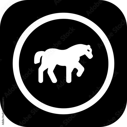 Horse Icon Design photo