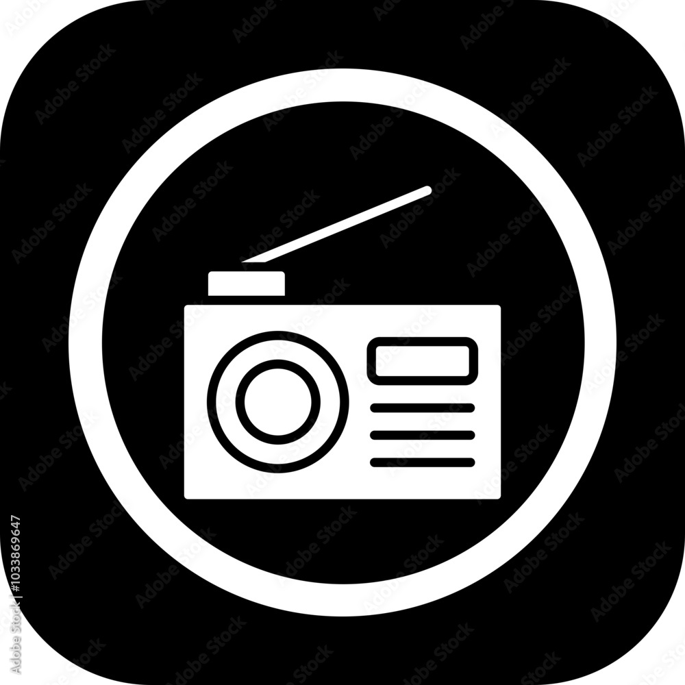 Radio Icon Design Radio Icon Design