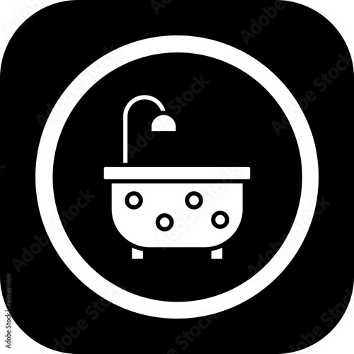 Bathtub Icon Design