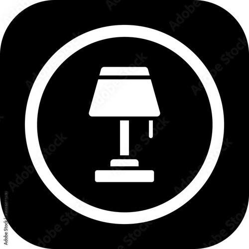 Desk Lamp Icon Design