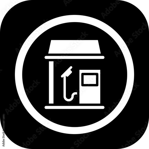 Gas Station Icon Design