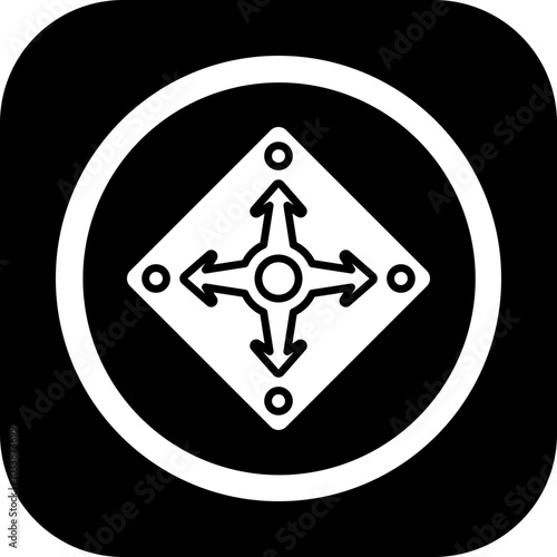 Navigation Arrow Icon Design