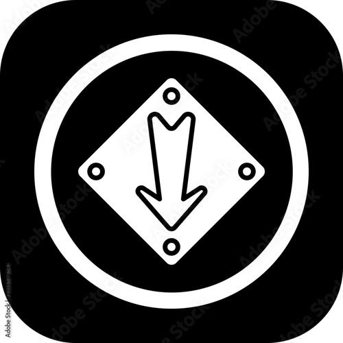 Down Arrow Icon Design