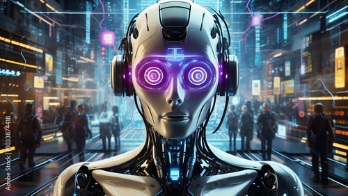 Robot front close-up