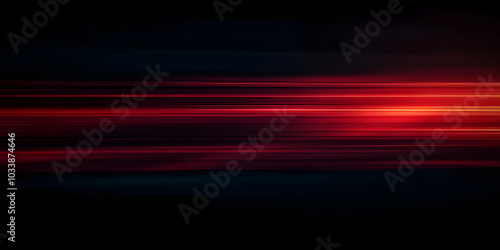 Red line of light speed motion background. red fast movement background design faster. concept texture of digital technology speedy move and space black