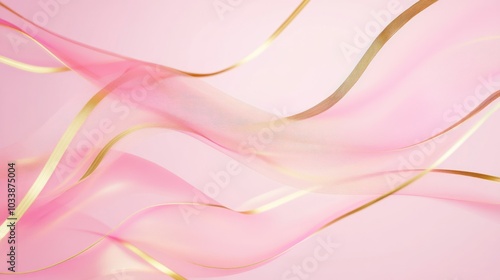 Abstract Pink and Gold Texture