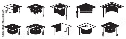 Collection Set Graduation Hat Cap