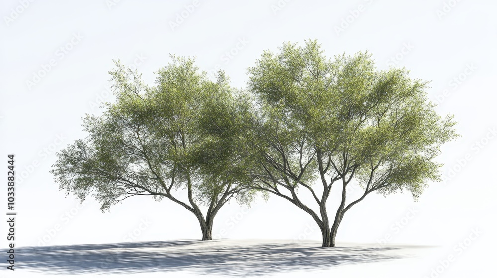 Fototapeta premium tree trees isolated