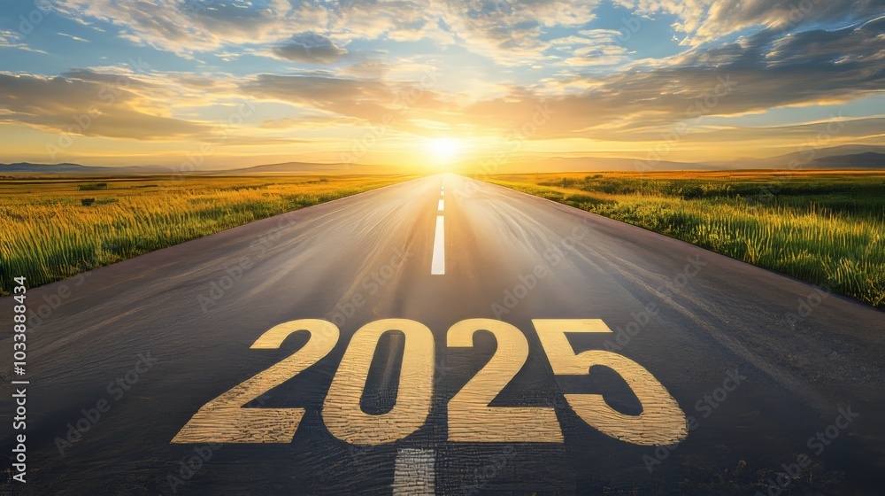 custom made wallpaper toronto digitalIn the future, 2025 is a year number on a long journey