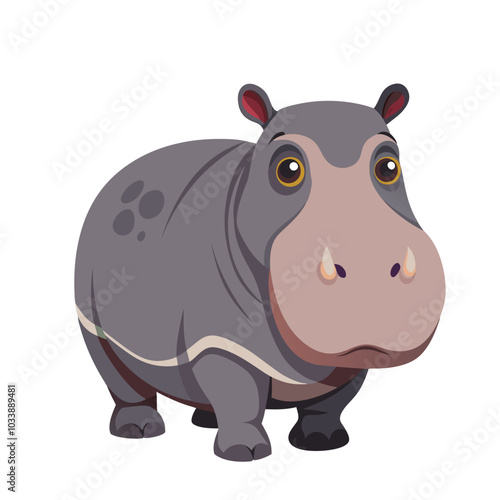 hippopotamus animal best vector design ai eps file download.