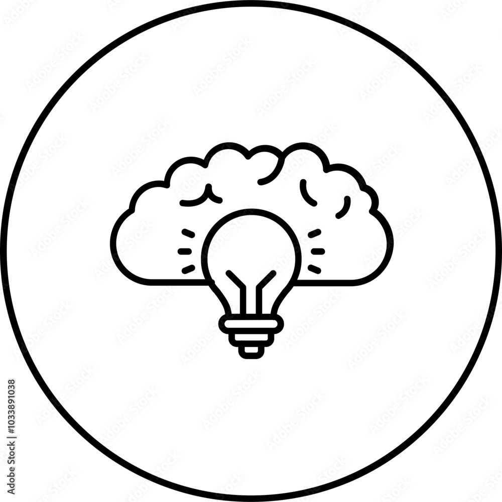 Brainstorming Icon Brainstorming Icon