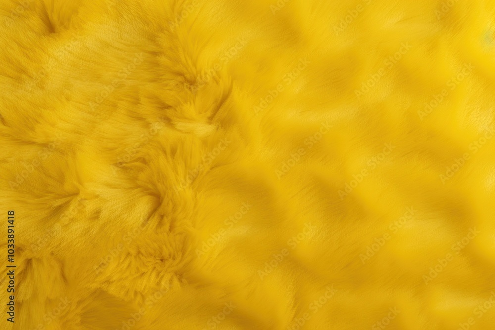 Obraz premium Fluffy velvel cloth backgrounds yellow textured.