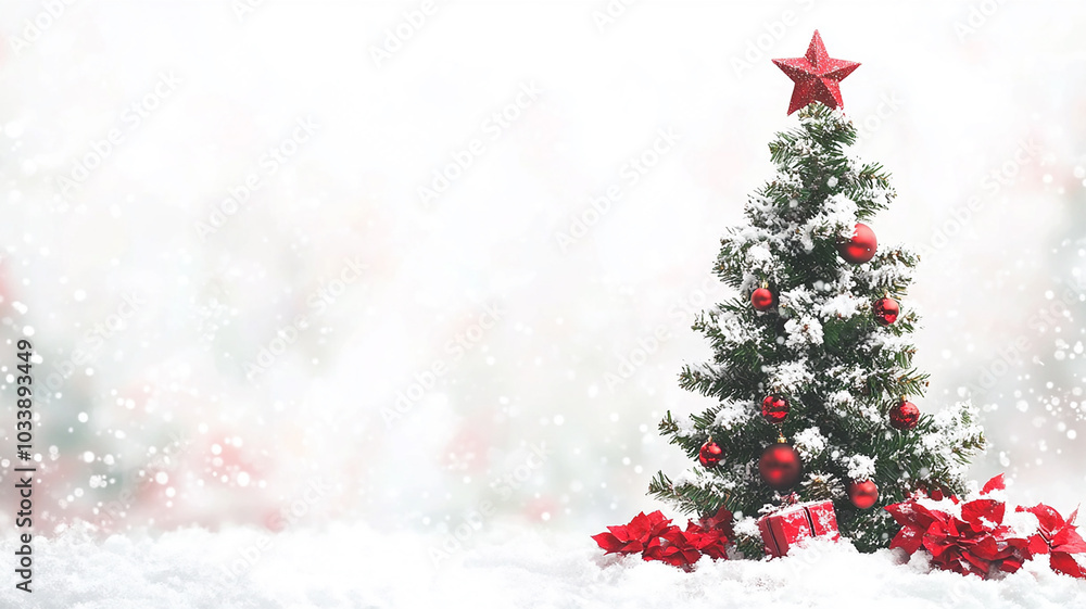 Obraz premium Christmas background, merry christmas template