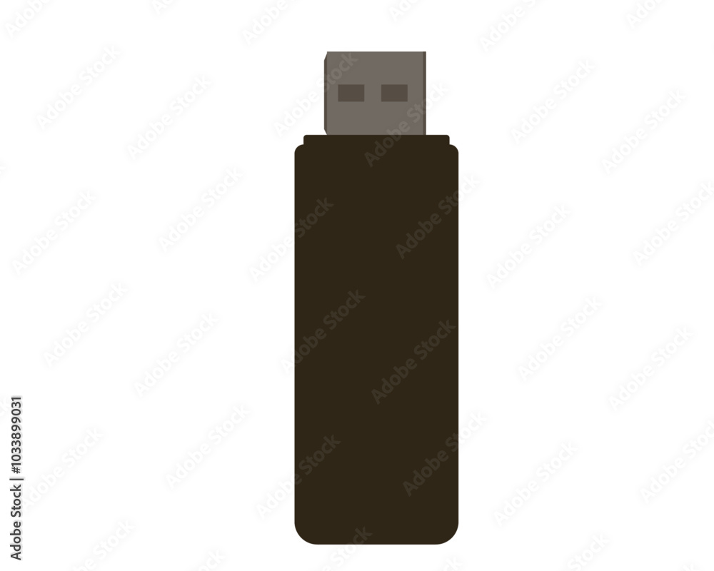 usbデータ。ベクターイラスト usbデータ。ベクターイラスト