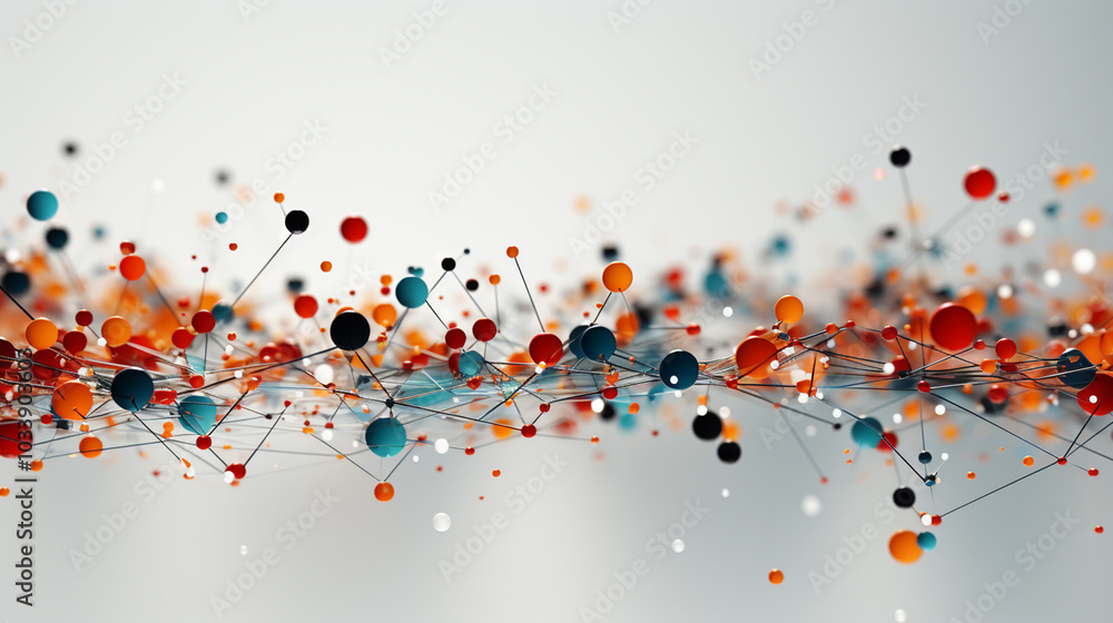 Data technology background. Abstract background. Connecting dots and lines on dark background. Abstract digital wave particles. Data technology background. Abstract background. Connecting dots and lines on dark background. Abstract digital wave particles.