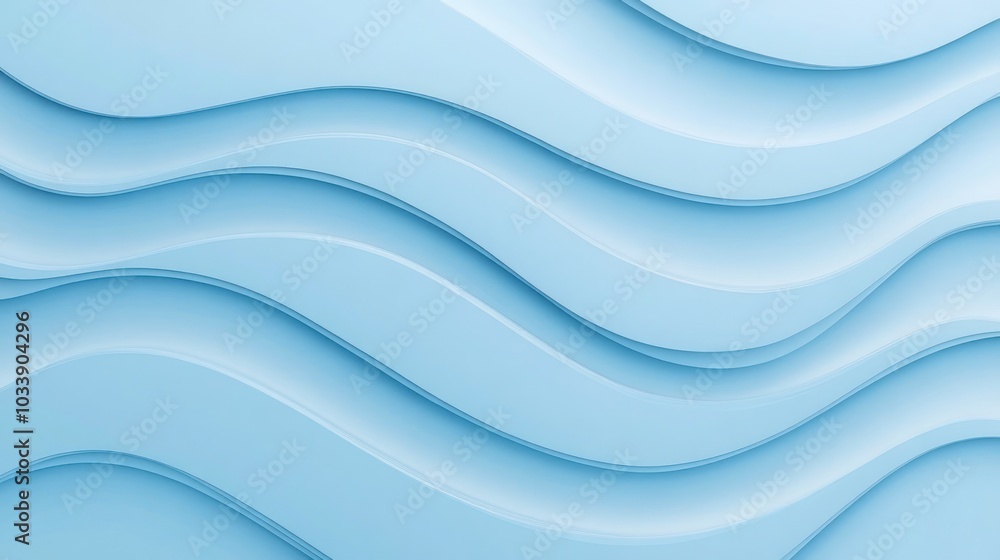 Abstract Blue Waves Abstract Blue Waves