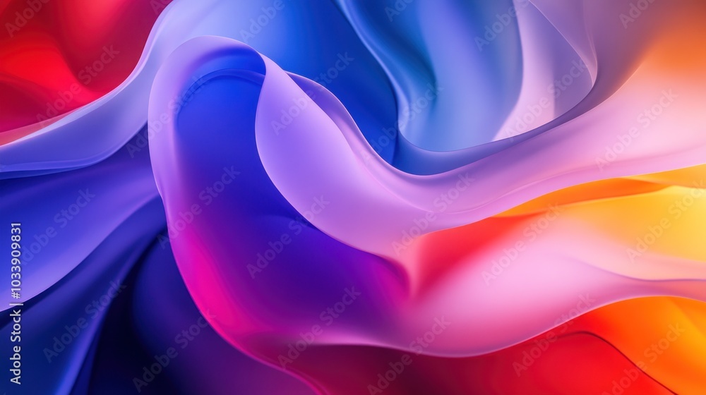 Obraz premium Abstract Colorful Swirls