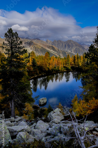 Couleurs automnales en montagne