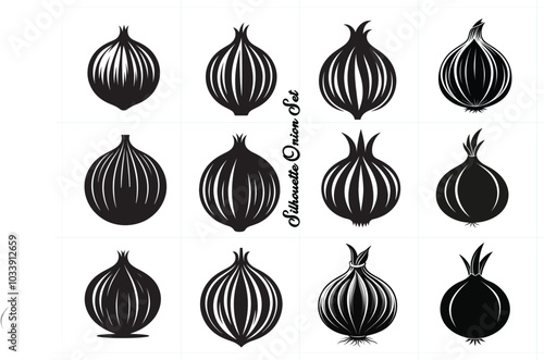 silhouette onion set