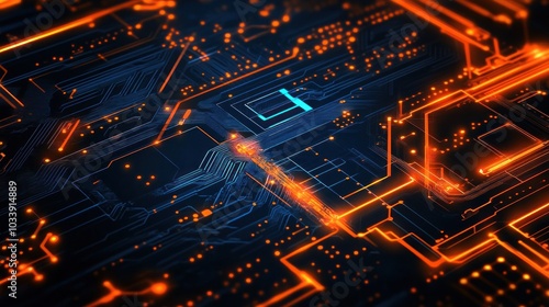 circuit board background