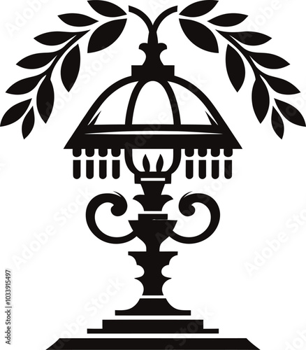 illustration of an lamp