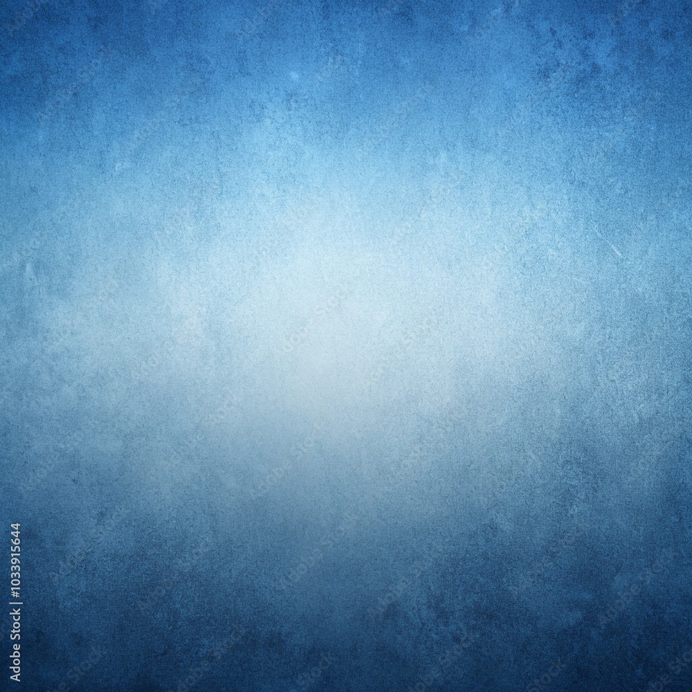 Fototapeta premium Blue gray smooth grainy gradient background texture