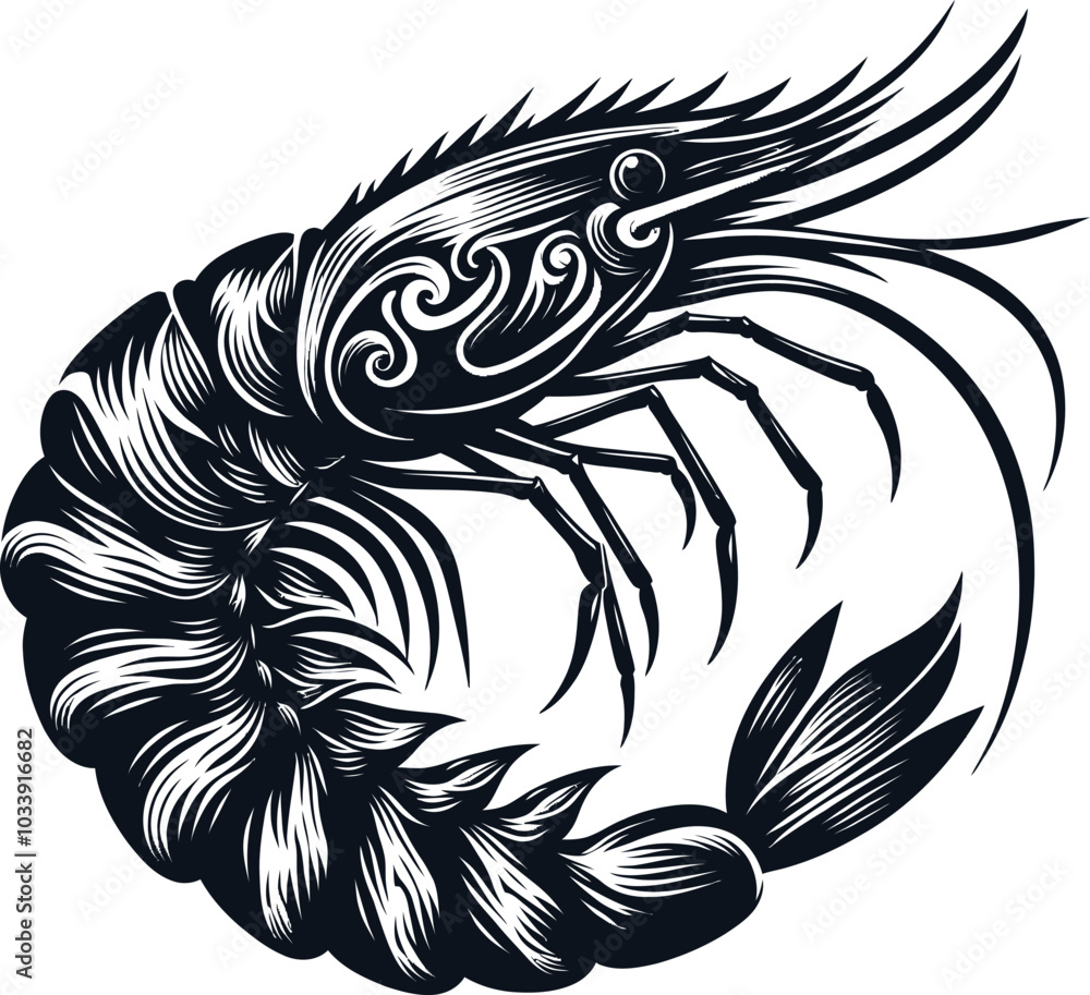 Obraz premium illustration of a lobster
