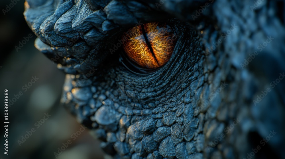 Dragon Eye Close-Up Dragon Eye Close-Up