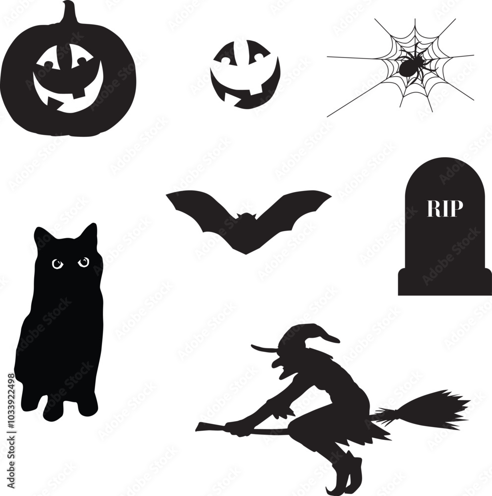 Obraz premium Halloween Vector Pack