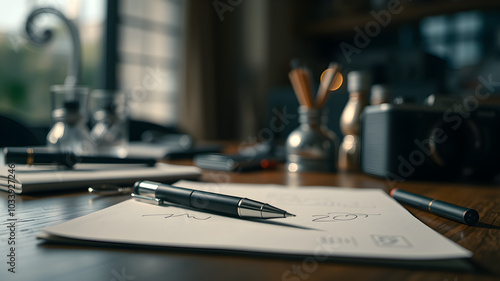 pen and paper