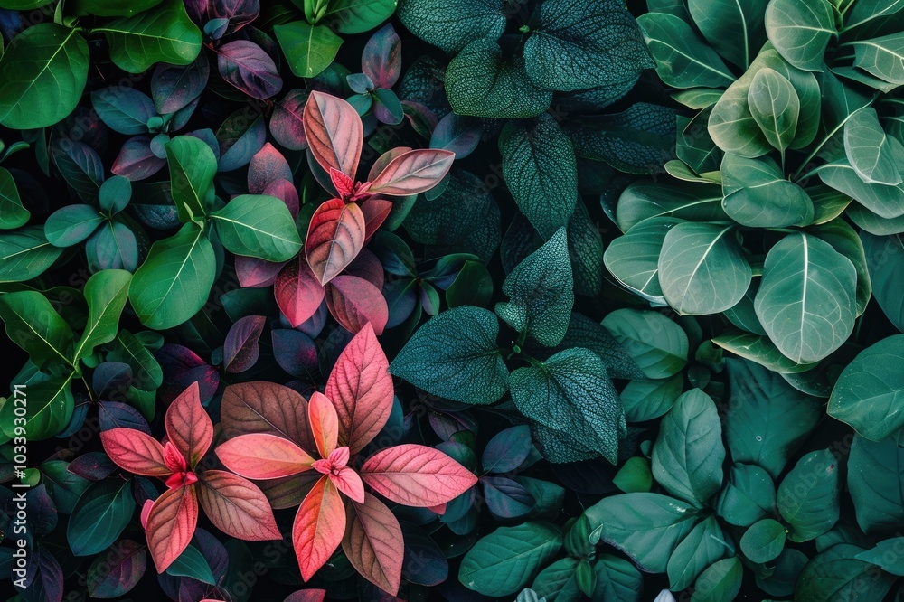 Colorful botanical background Colorful botanical background