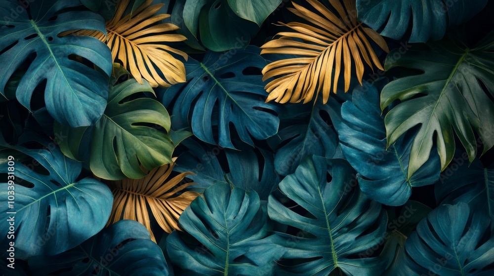 Vibrant Tropical Foliage Vibrant Tropical Foliage
