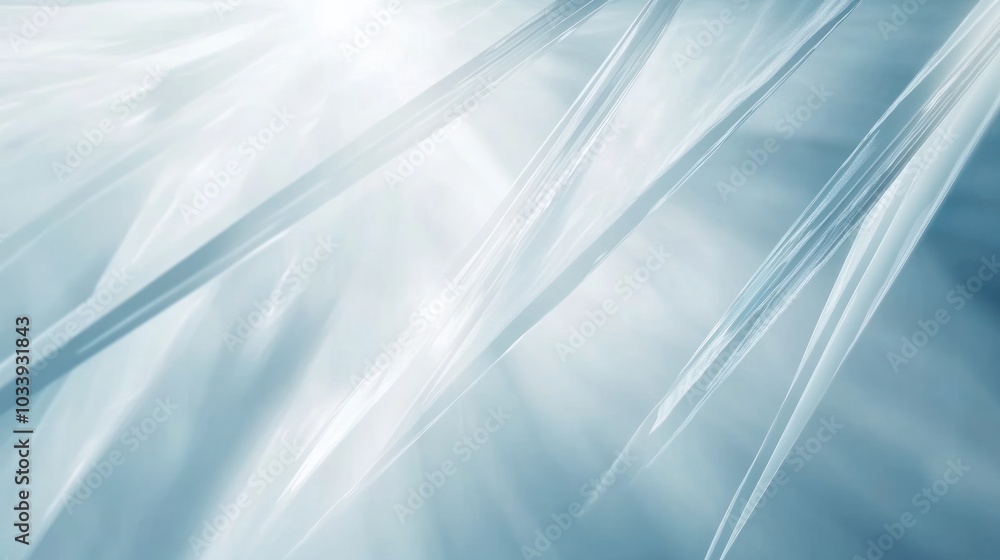 Abstract White and Blue Abstract White and Blue
