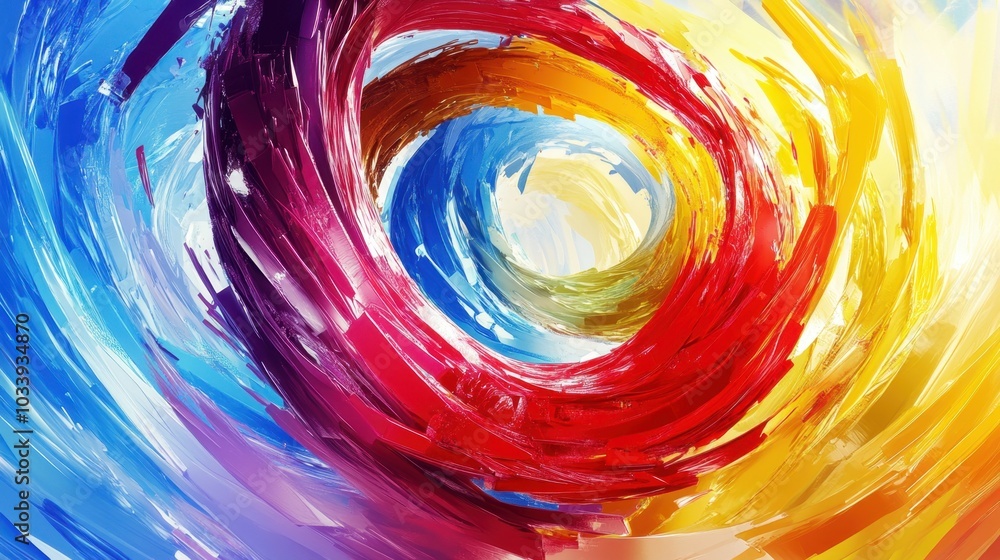 Dynamic Olympic Colors: Symbol of Global Unity Dynamic Olympic Colors: Symbol of Global Unity