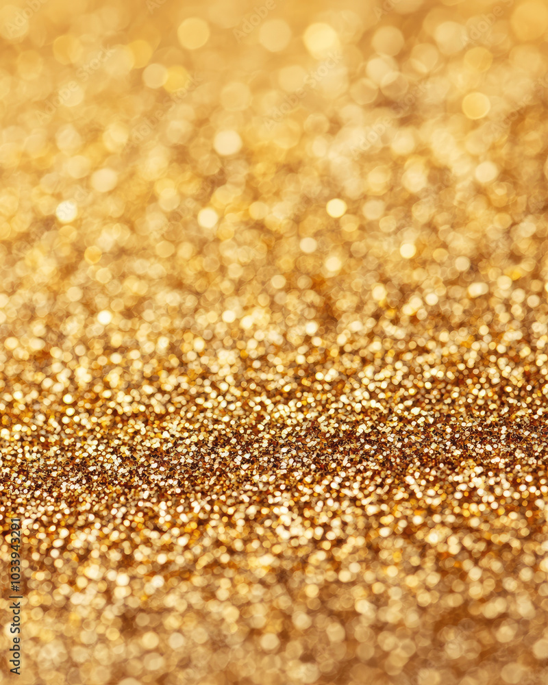 Shimmering golden glitter texture, perfect for backgrounds and festive designs. Shimmering golden glitter texture, perfect for backgrounds and festive designs.