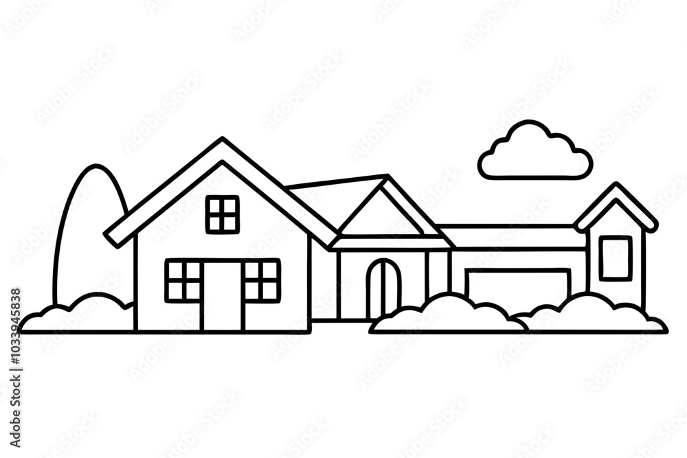 illustration of a house illustration of a house