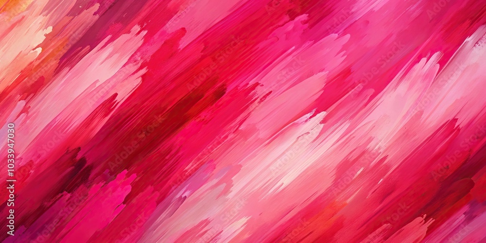 Abstract pink and red brush background with a tilted angle Abstract pink and red brush background with a tilted angle