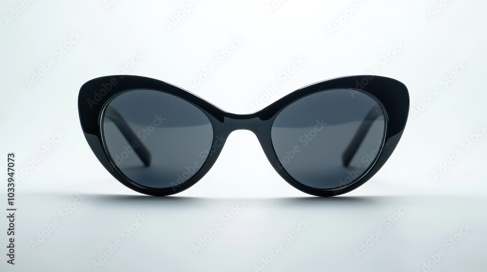Stylish Black Cat-Eye Sunglasses for Fashion Enthusiasts Stylish Black Cat-Eye Sunglasses for Fashion Enthusiasts