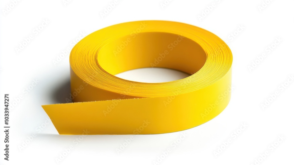 Yellow Adhesive Tape Roll for Crafting and Repairs Yellow Adhesive Tape Roll for Crafting and Repairs