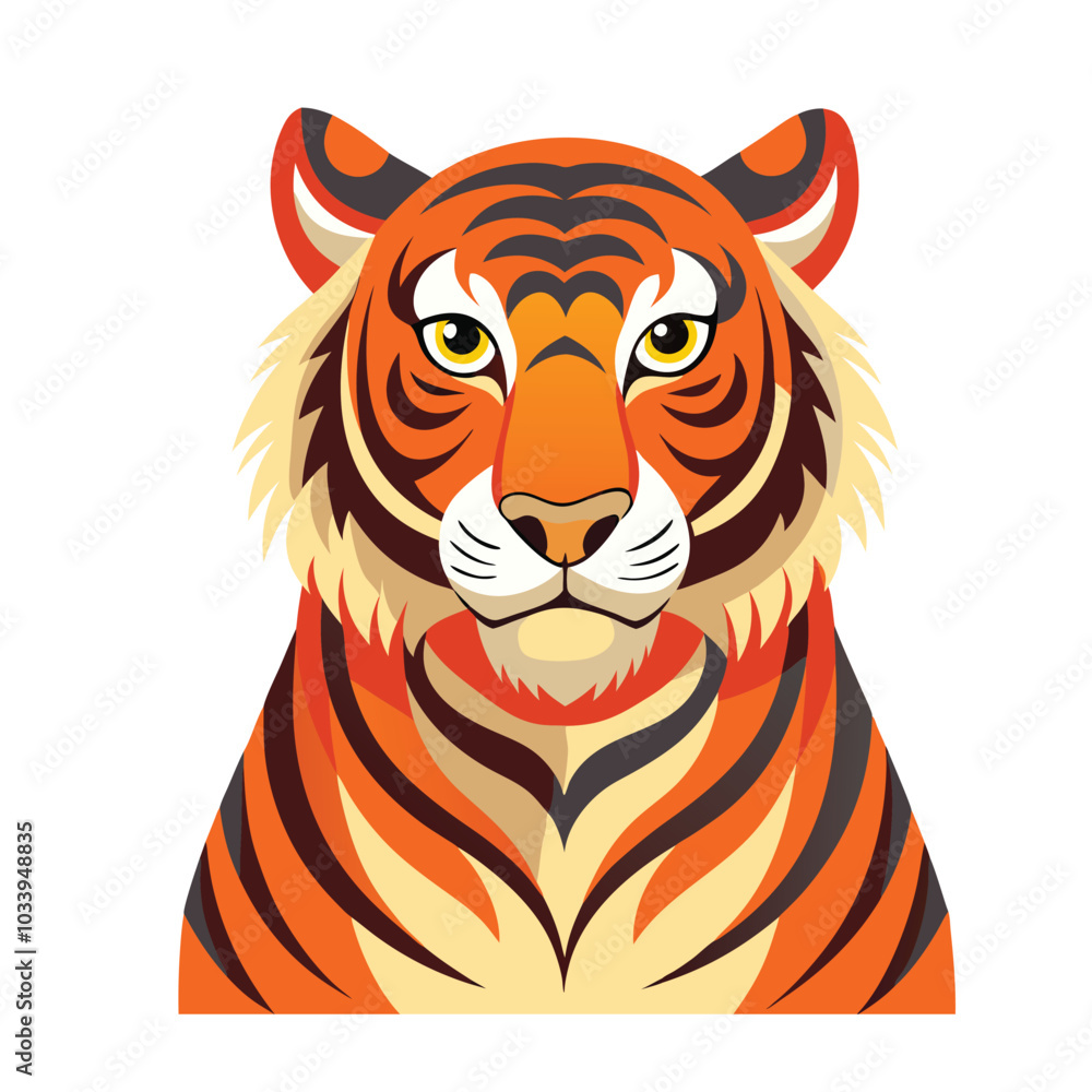 Fototapeta premium tiger animal best vector design ai eps file download