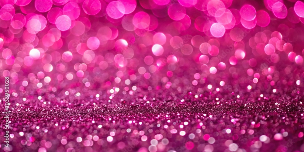 Abstract pink glitter texture holiday background with macro details Abstract pink glitter texture holiday background with macro details