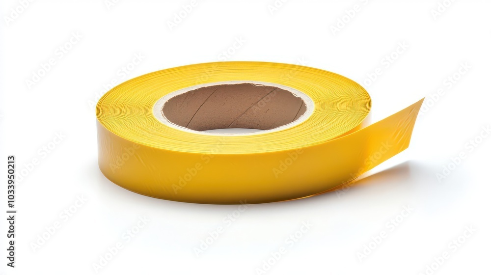 Bright Yellow Adhesive Tape for Crafting and Repair Needs Bright Yellow Adhesive Tape for Crafting and Repair Needs
