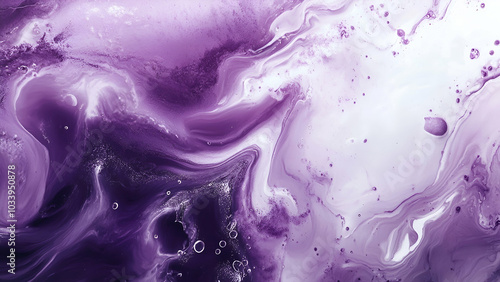 A mesmerizing swirl of lavender hues, evoking a sense of serenity and wonder, where fluid shapes flow seamlessly into an abstract fantasy photo